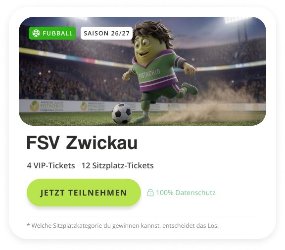 Vorher: 4 VIP-Tickets und 12 Sitzplatz-Tickets direkt im Karten-Body
