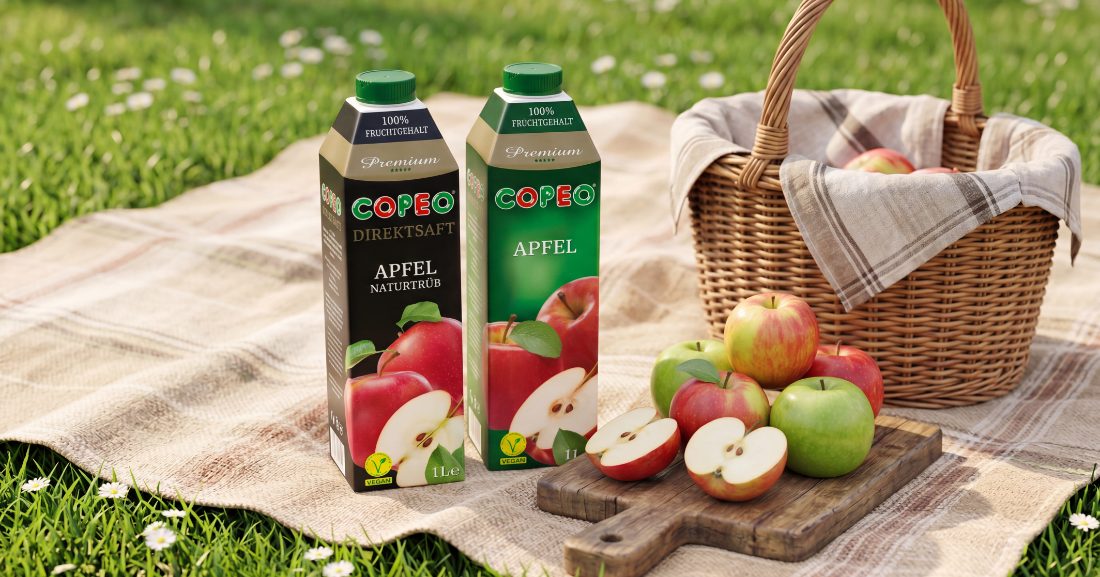 COPEO Serie quer: Apfelsaft