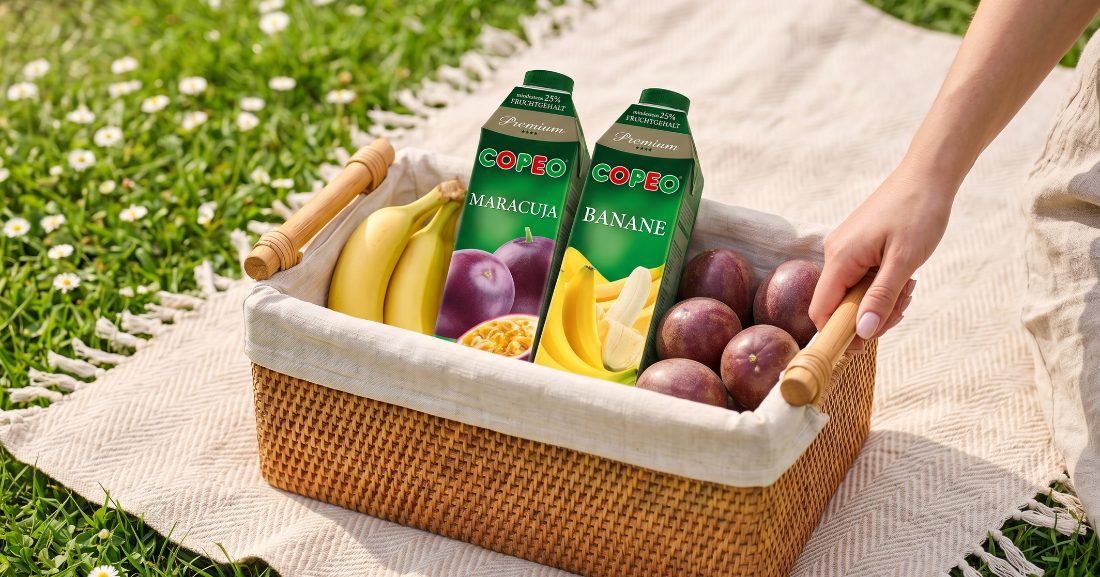 COPEO Serie quer: Maracuja und Banane
