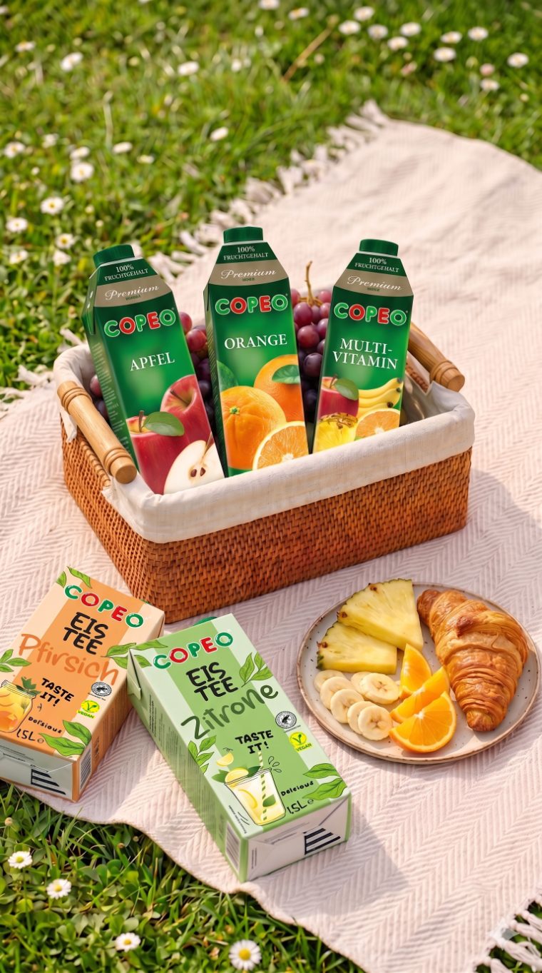 COPEO Serie hochkant: Produktrange im Korb